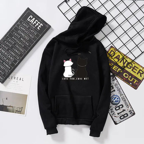 Couple Fleece Hooded Sweatshirt