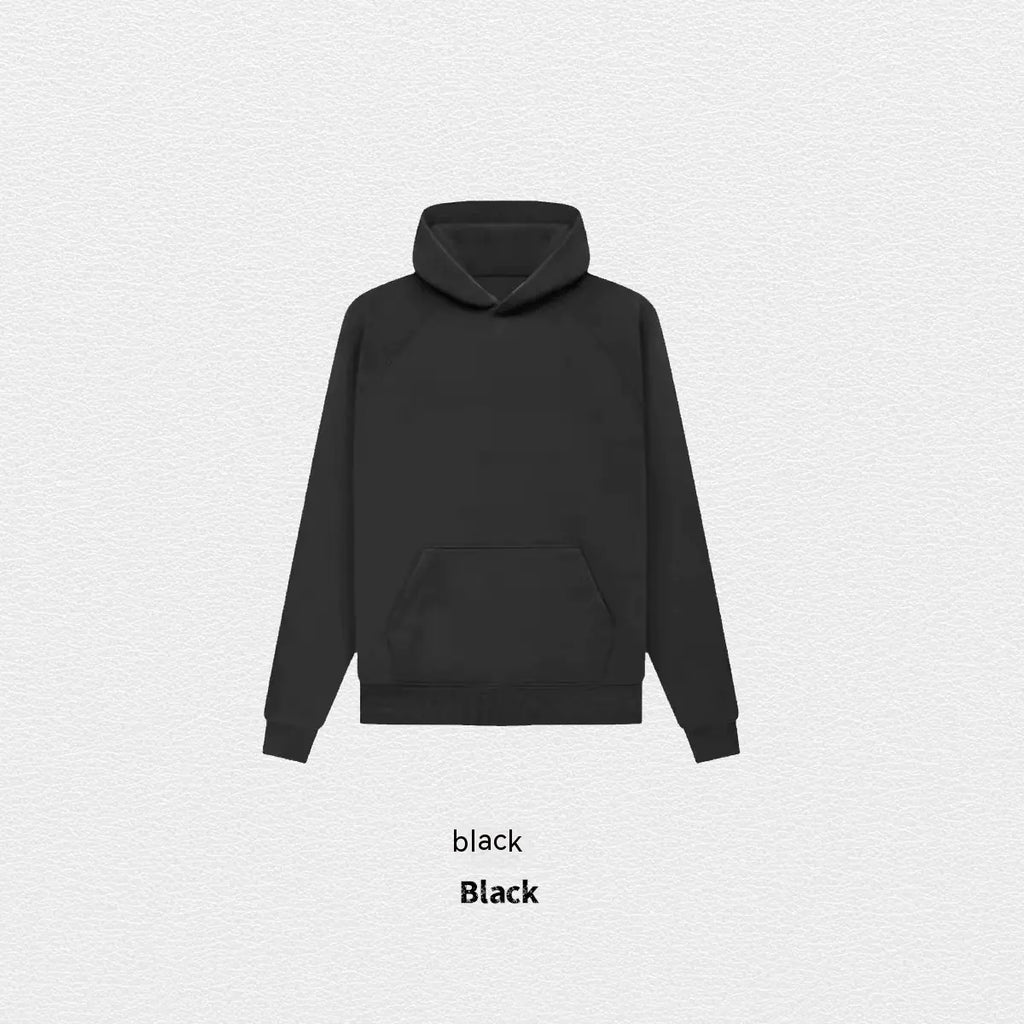 Multicolor Velvet Children's Hooded Sweatshirt