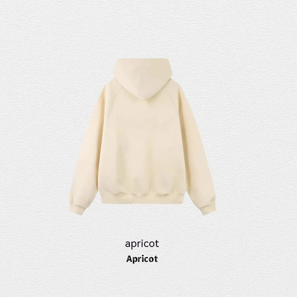 Multicolor Velvet Children's Hooded Sweatshirt