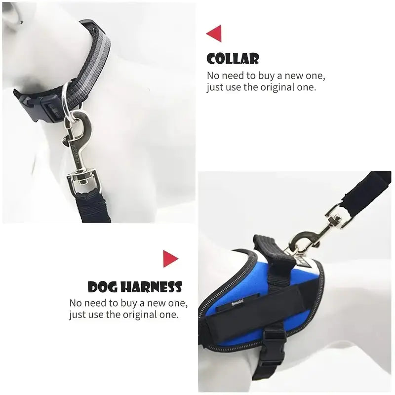 Retractable Adjustable Car Pet Seat Belt for Safety