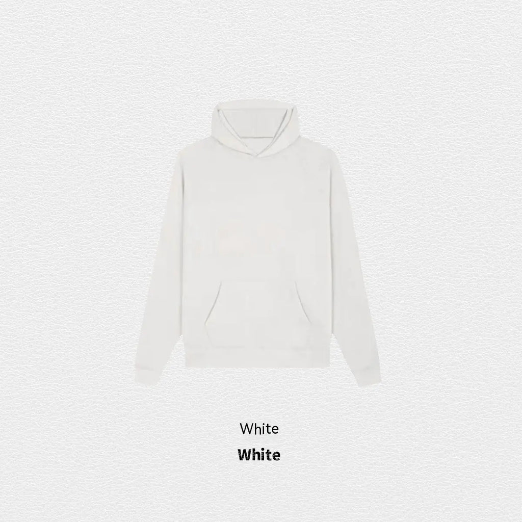 Multicolor Velvet Children's Hooded Sweatshirt